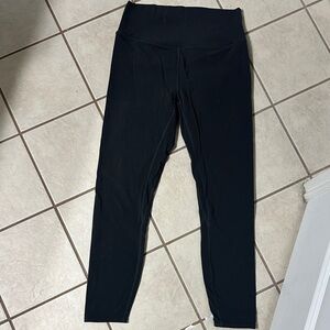 Black High-Waisted Leggings
